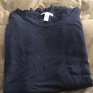Calvin Klein navy dressy tee